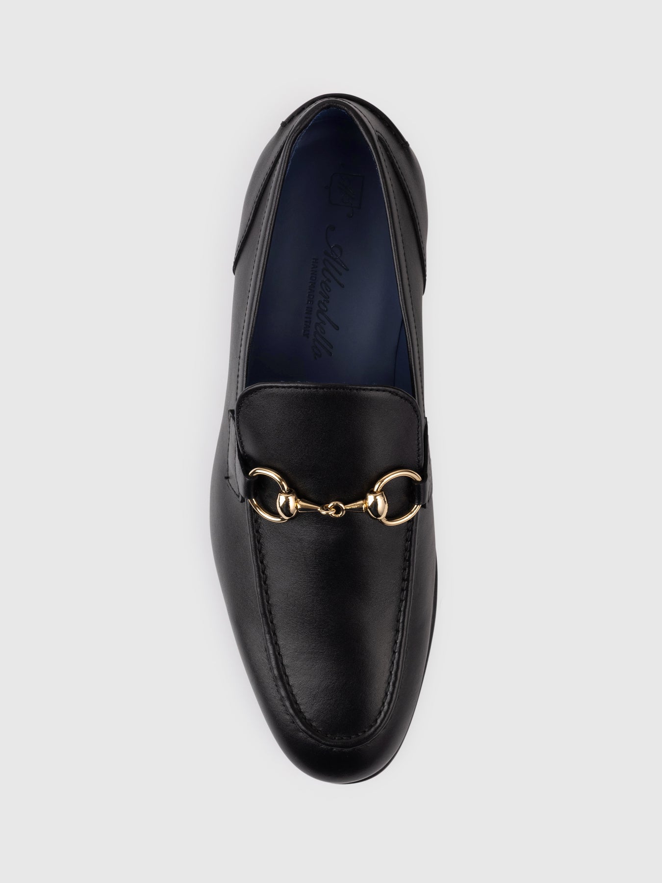 Black Buckle Loafer