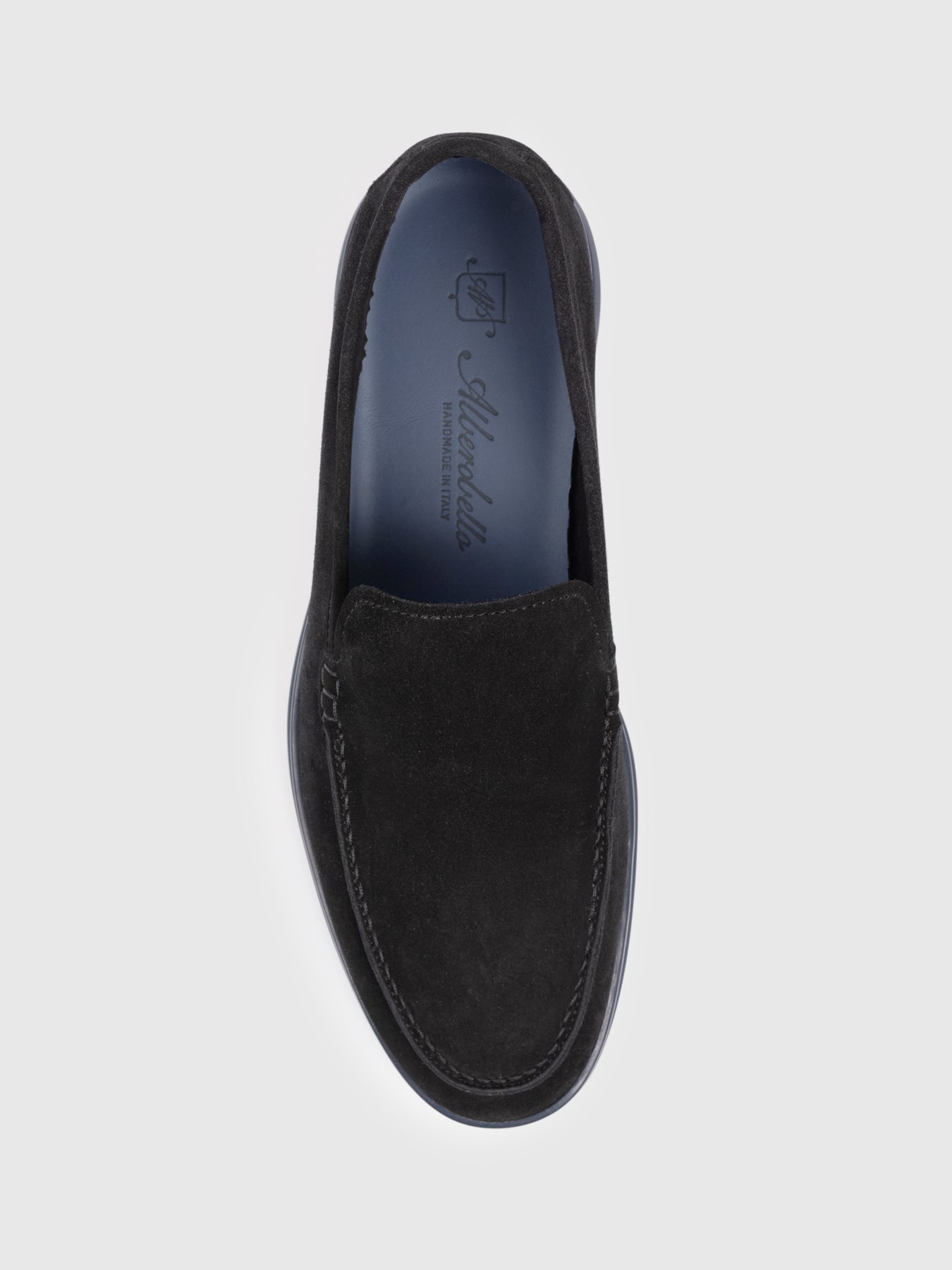 Black On Navy Towne Loafer