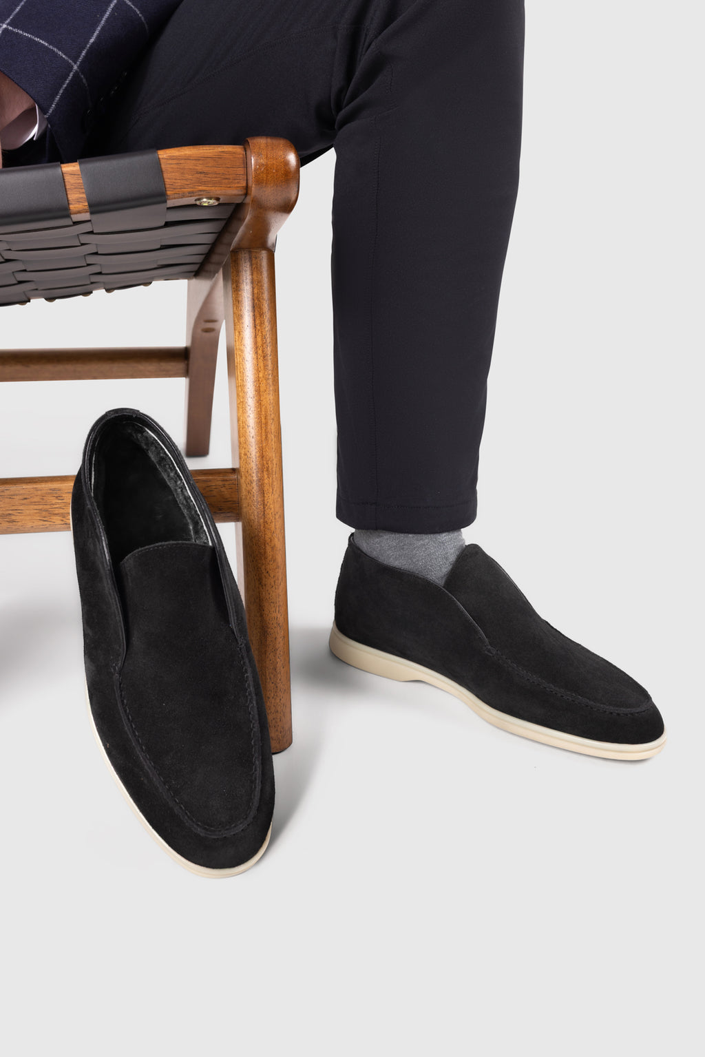 Black Fur Atelier Towne Loafer