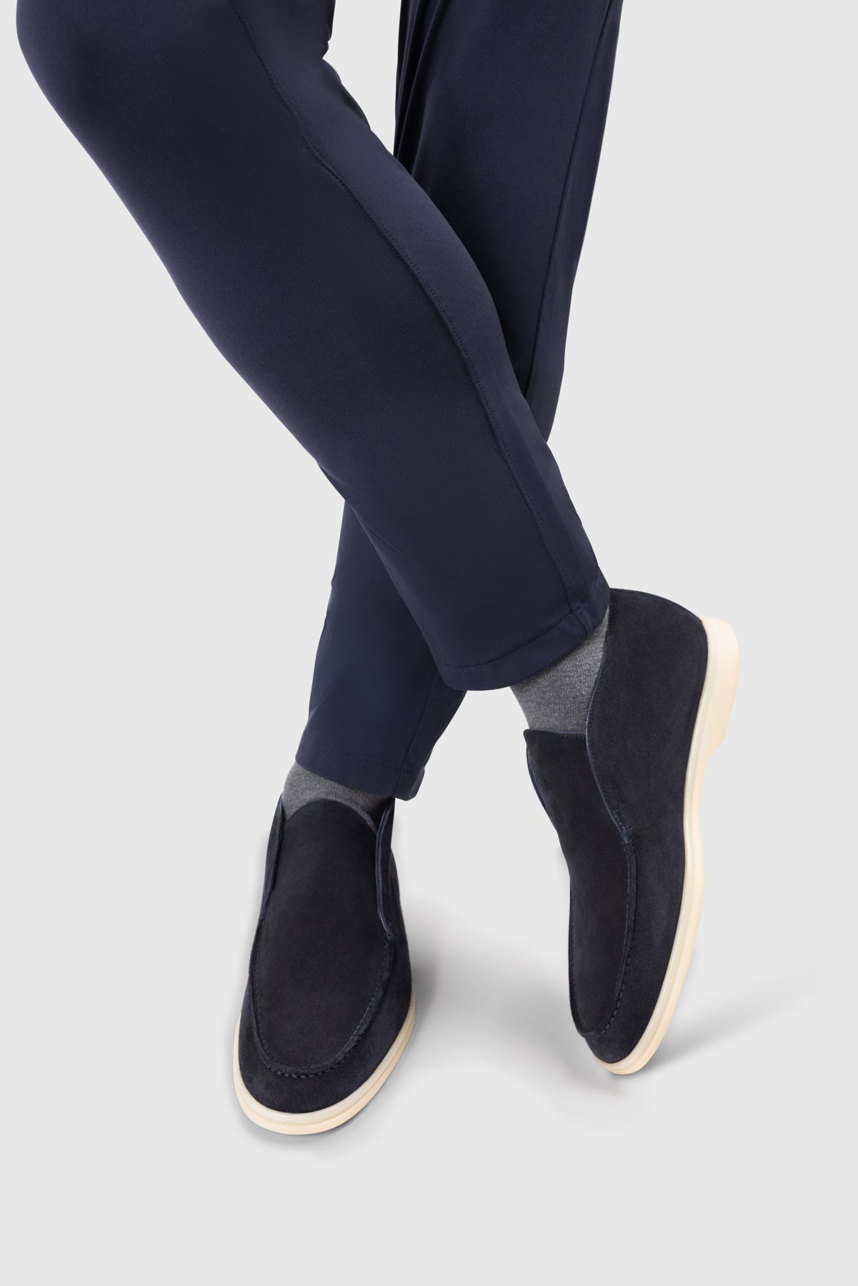 Navy Atelier Towne Loafer