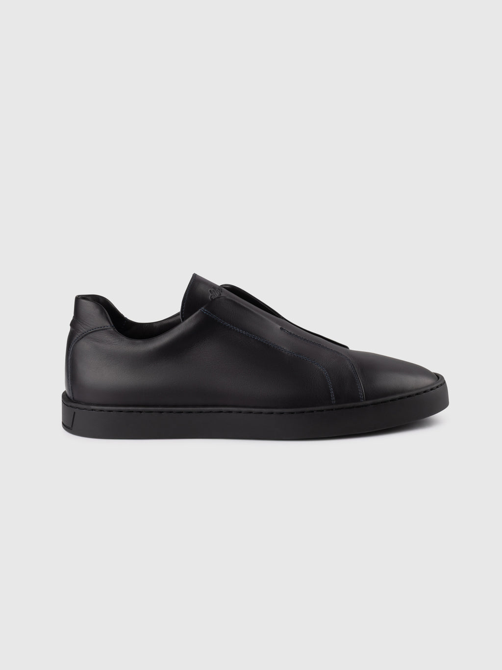 Black Slip-On Sneaker