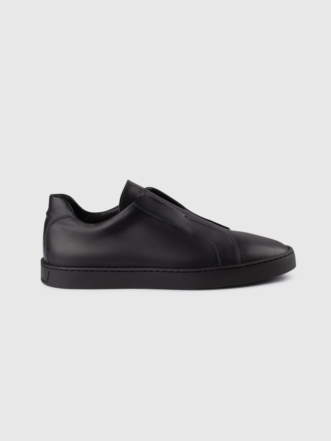 Black Slip-On Sneaker