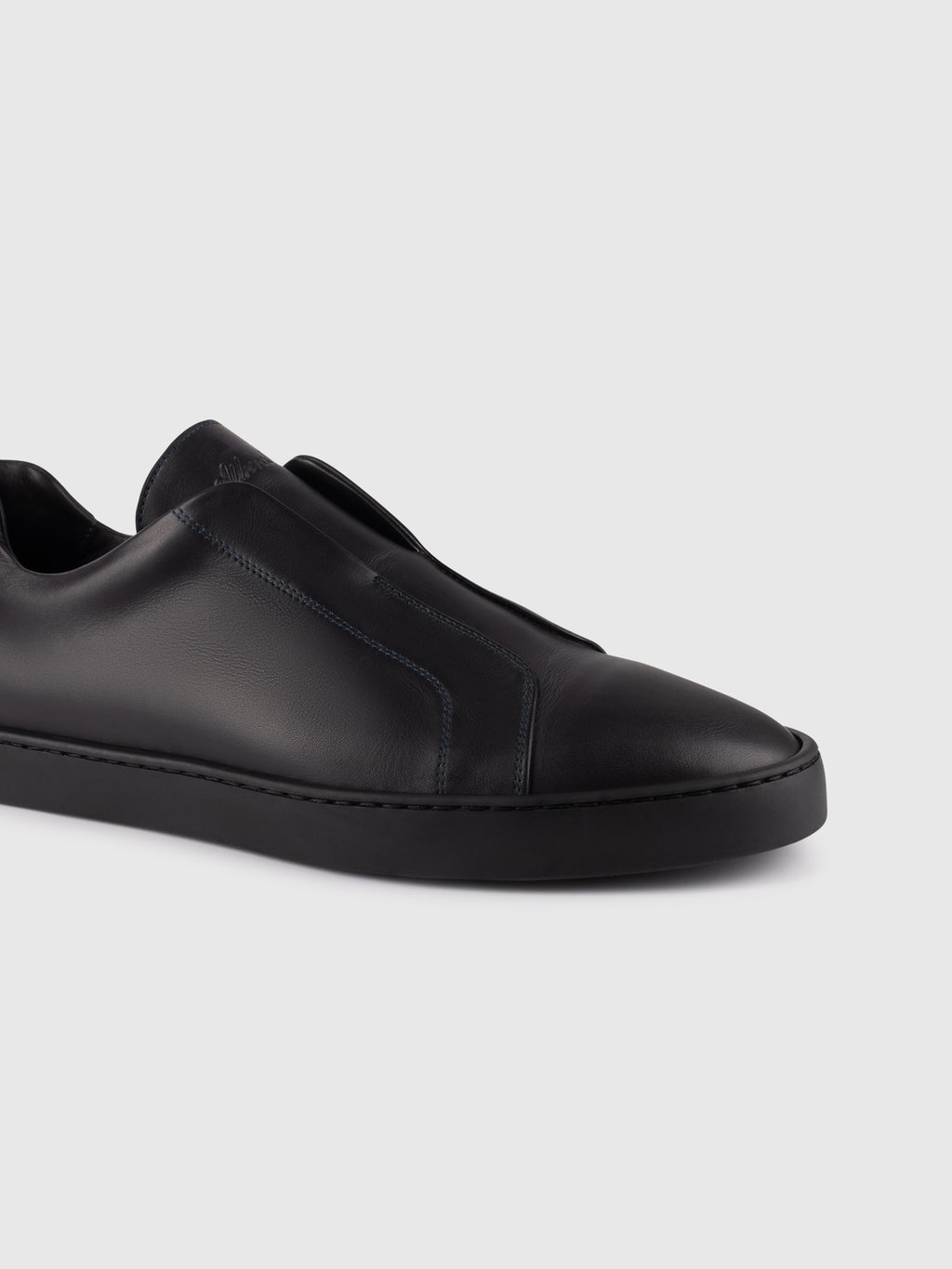 Black Slip-On Sneaker