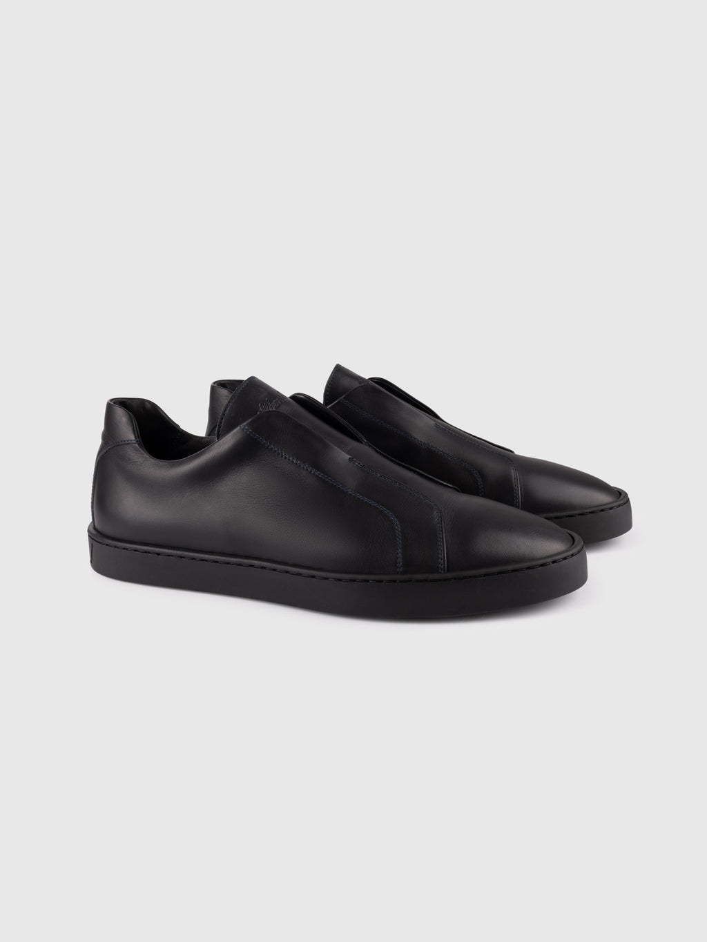 Black Slip-On Sneaker
