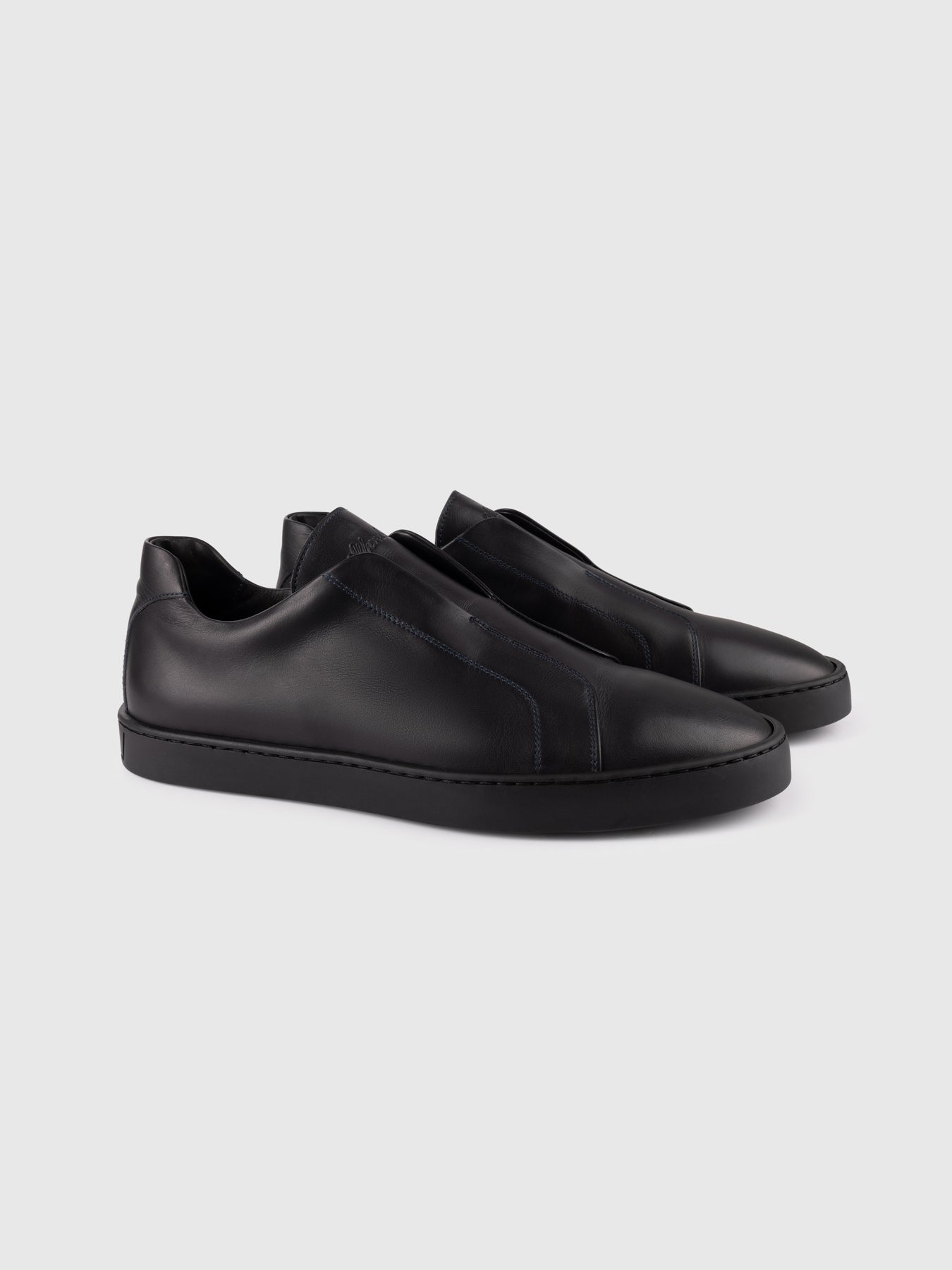 Black Slip-On Sneaker