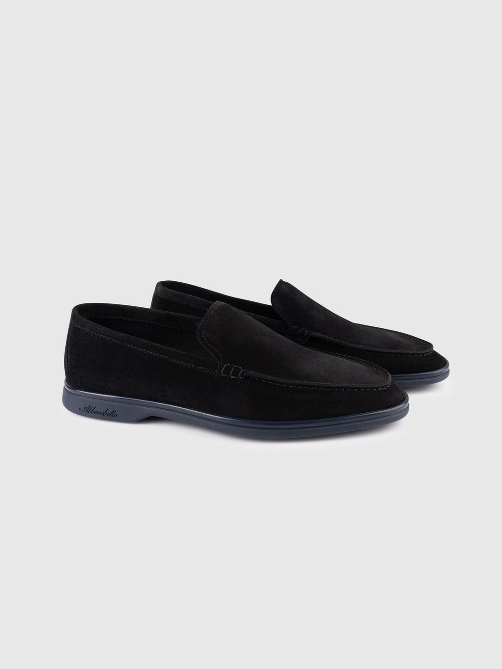 Black On Navy Towne Loafer