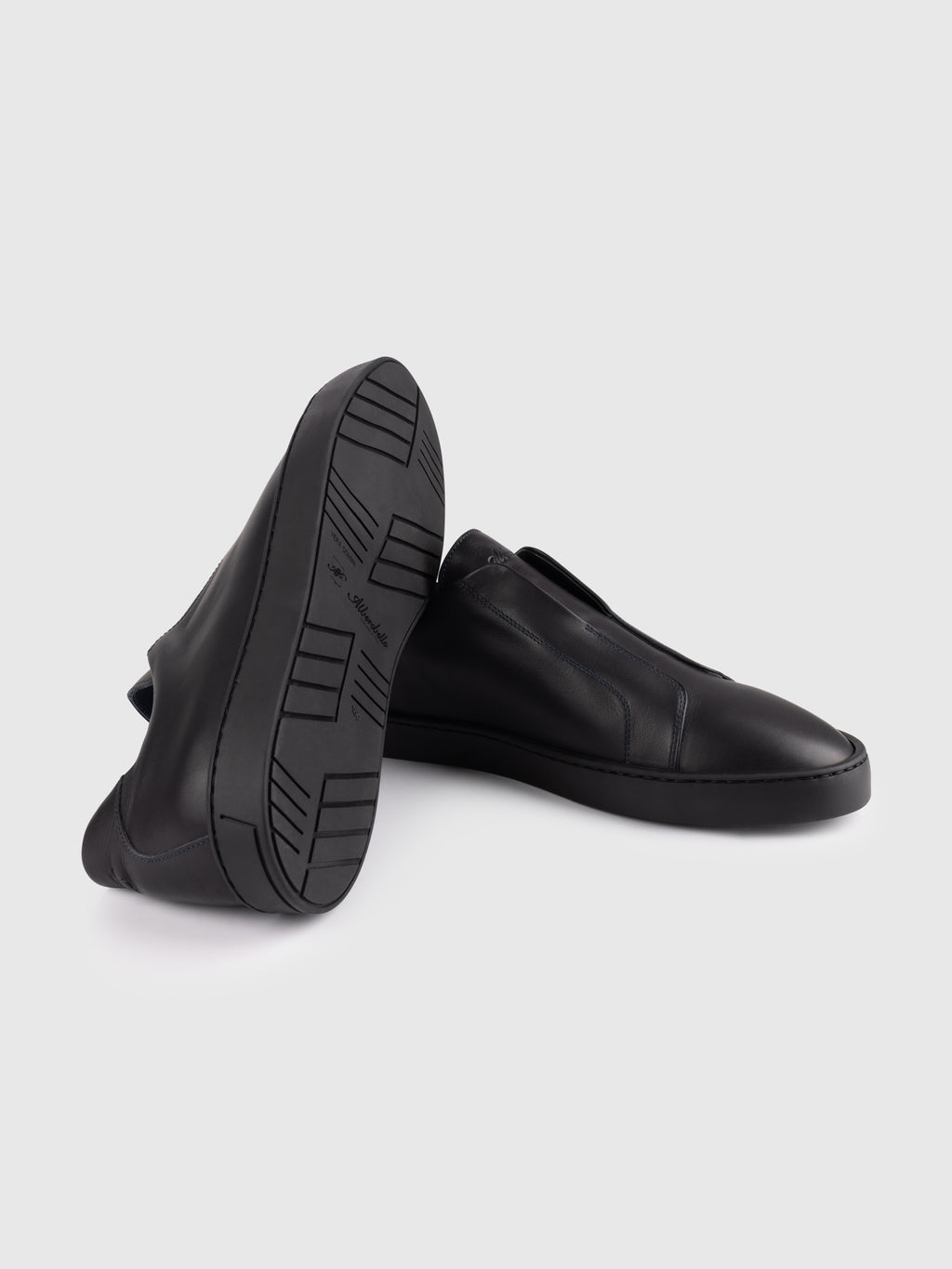 Black Slip-On Sneaker