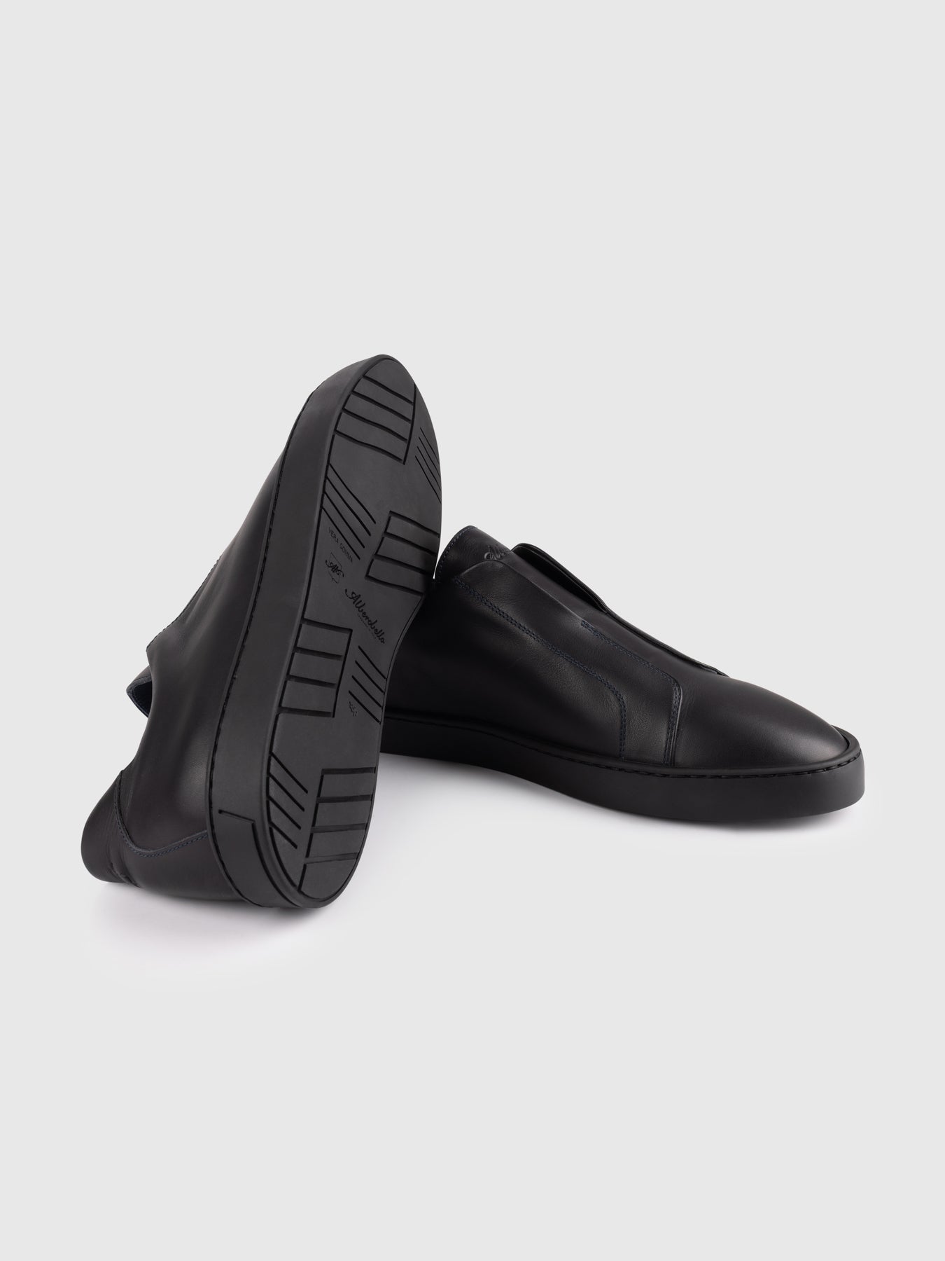 Black Slip-On Sneaker