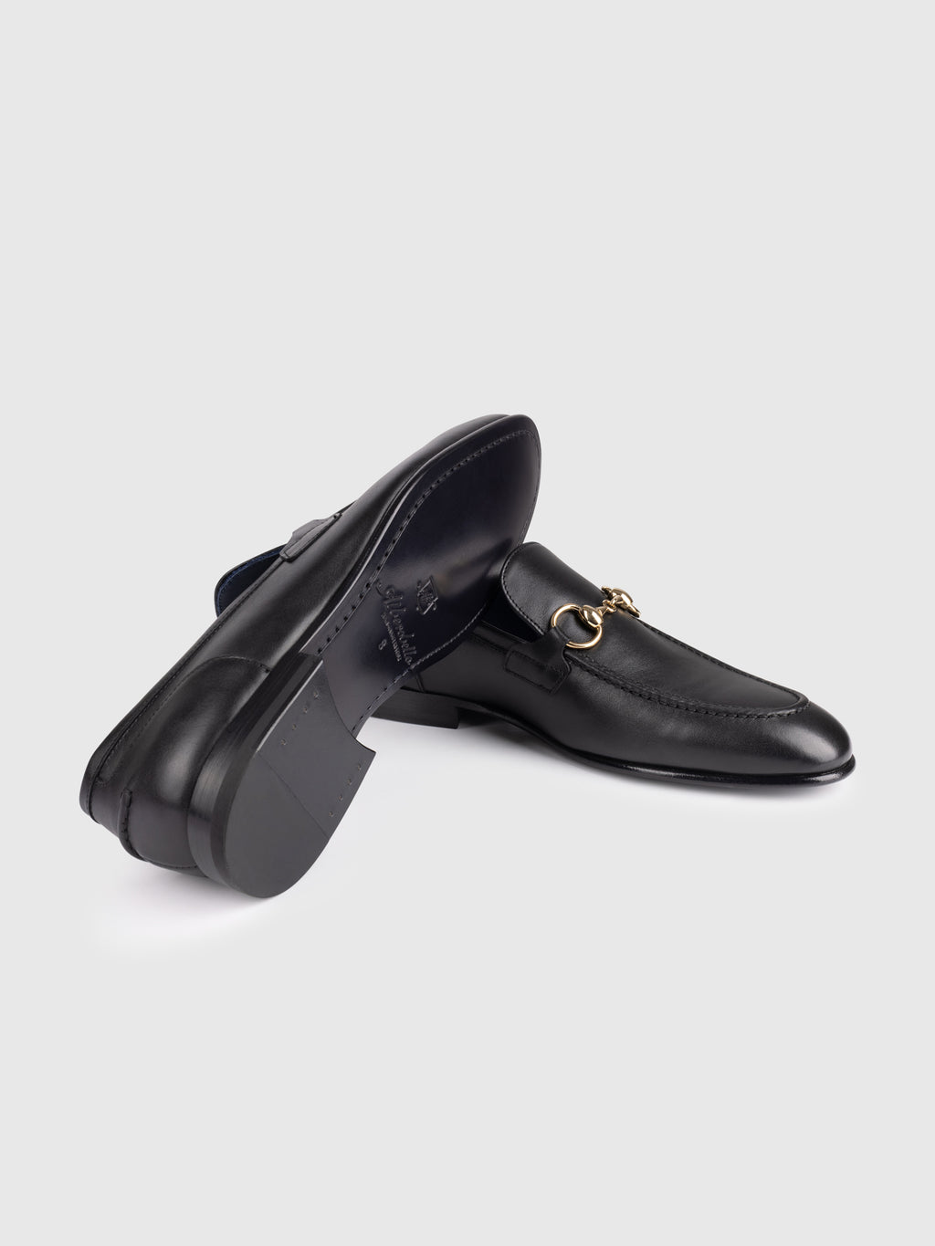 Black Buckle Loafer