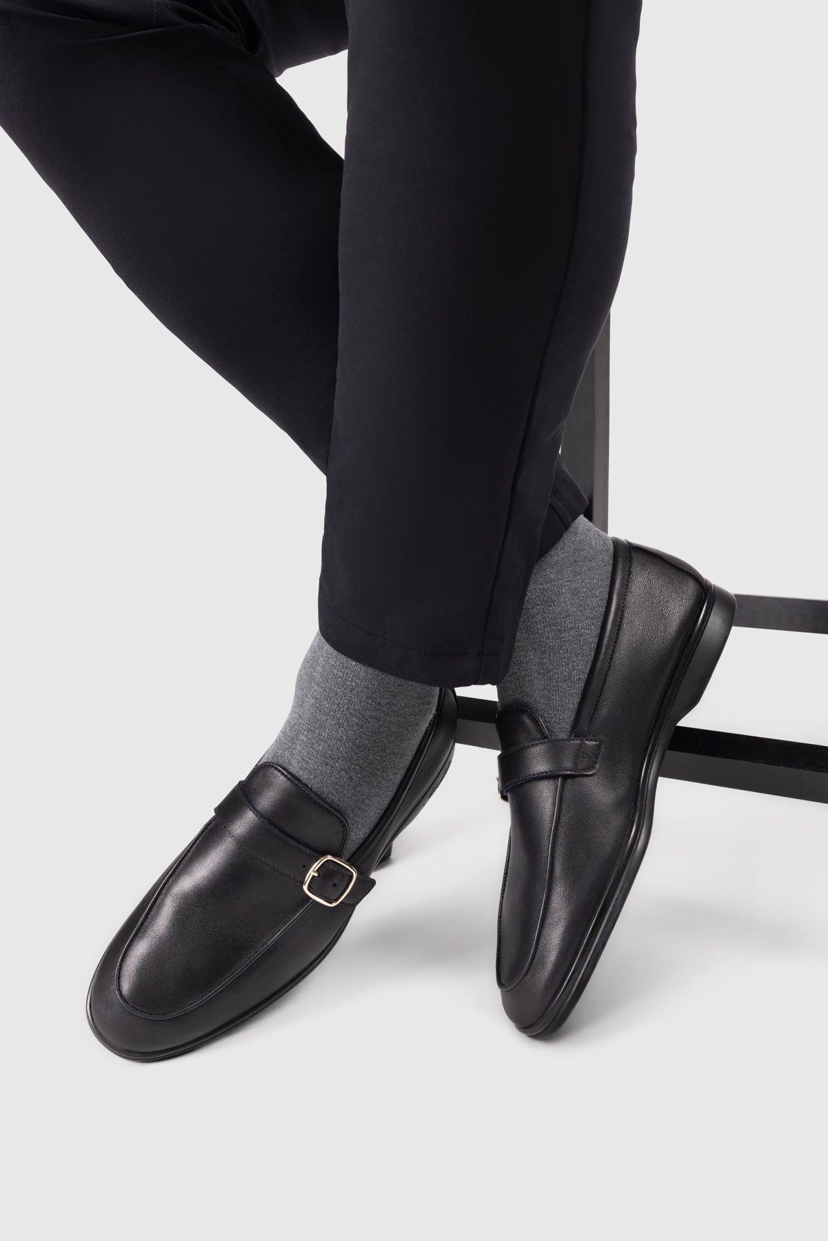 Soft Lux Buckle Loafer