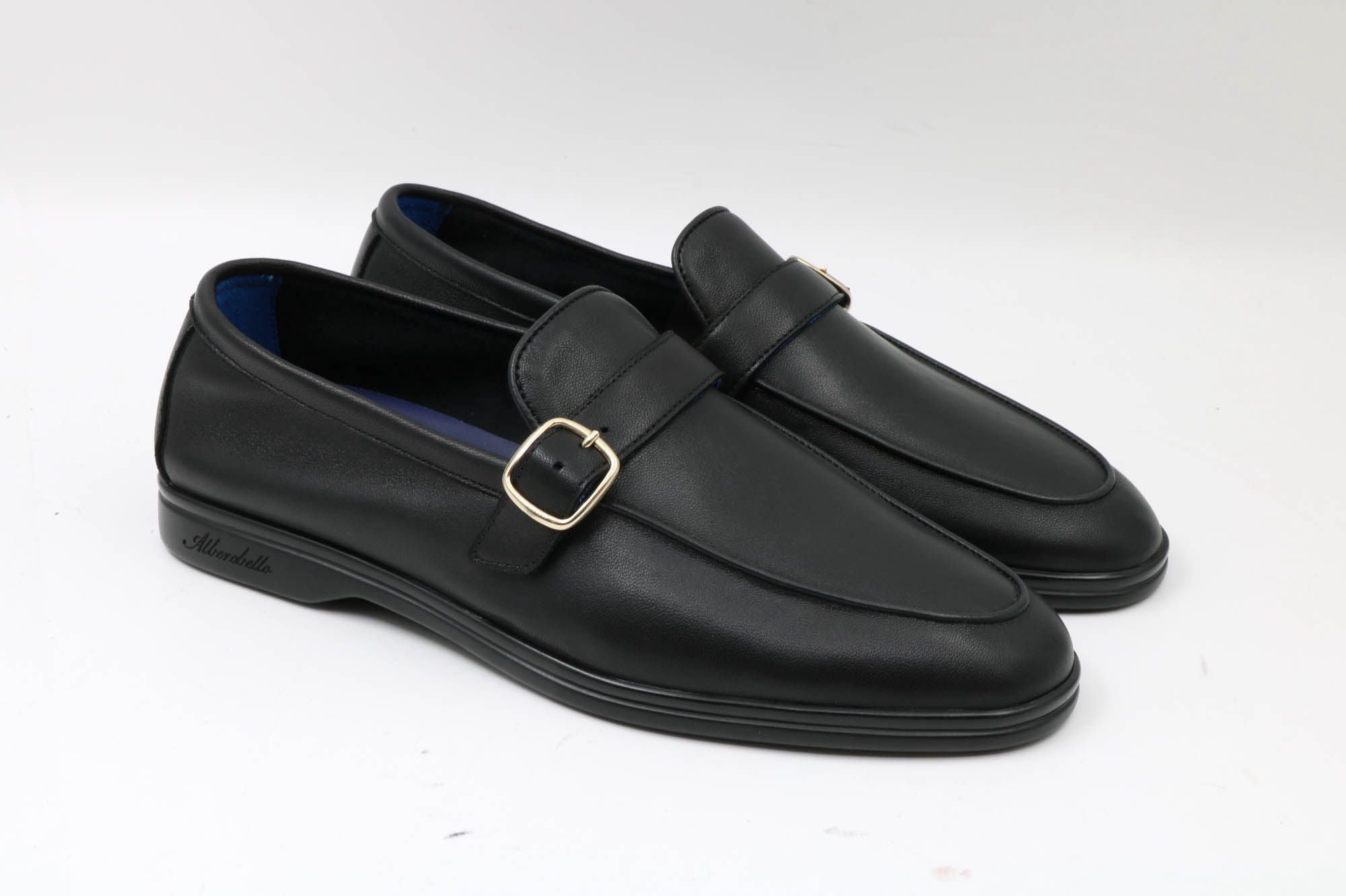 Monte Carlo Soft Luxury Leather Buckle Loafer