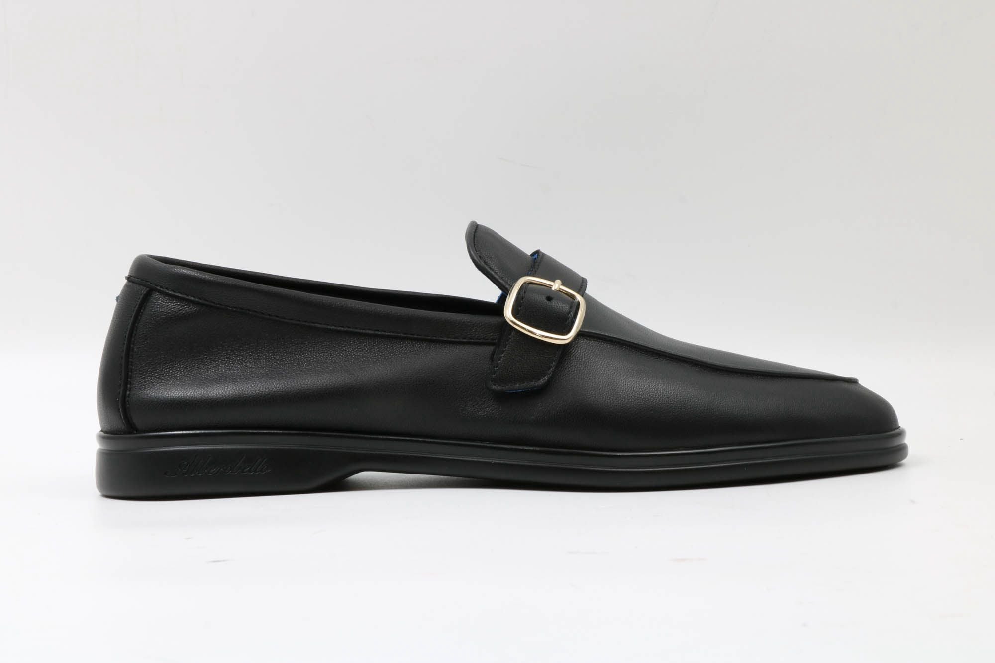 Monte Carlo Soft Luxury Leather Buckle Loafer